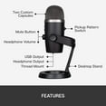 thumbnail image 5 of Restored Blue Yeti Nano Premium USB Microphone - Black (Refurbished), 5 of 8