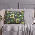 thumbnail image 6 of Pofeuu Cartoon Dinosaurs Print Queen Pillow Cases,Pillowcases with Envelope Closure, Wrinkle, Fade and Stain Resistant Pillow Covers-20x26in（No pillow core）, 6 of 7