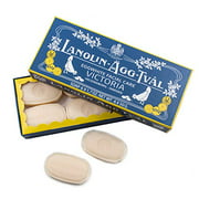 Victoria Lanolin Agg Tval Egg White Facial Care Soap for Women, 6 x 1.7 Ounce