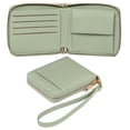 thumbnail image 6 of GAEKEAO Womens Wallet RFID Blocking Zip Around Wristlet Wallet Vegan Leather Card Holder Purse with Change Pocket, 6 of 6
