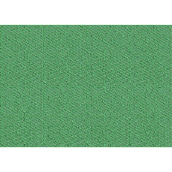 Ahgly Company Indoor Rectangle Patterned SeaGreen Area Rugs, 4' x 6'