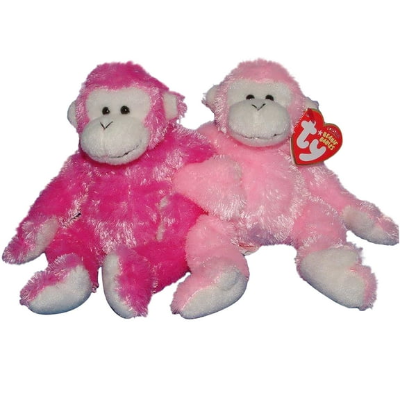 Ty Beanie Baby: Friends the Monkeys | Stuffed Animal | MWMT's