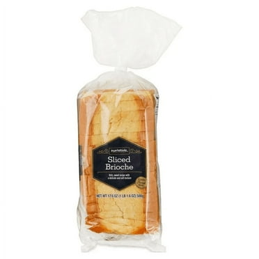 Marketside Sliced Brioche Bread, Shelf-Stable, Regular. 17.6 oz