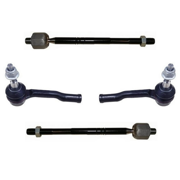Front Inner & Outer Tie Rods For 2016-2019 Chevrolet Cruze & Volt