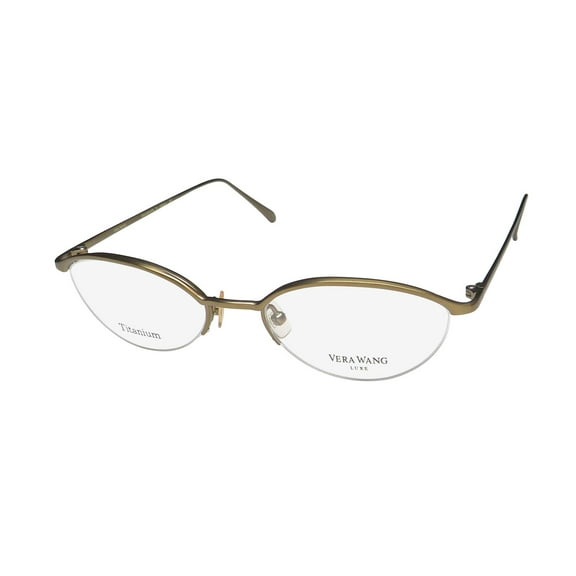 VERA WANG LUXE MIREILLE 3 TITANIUM HANDMADE IN JAPAN CUTE EYEGLASS FRAME/EYEWEAR