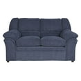 thumbnail image 2 of Upholstered Loveseat in Indigo Chenille, 2 of 3