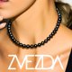 thumbnail image 2 of Collar Perlas de Cristal Austriacas Zvezda Plata 0.925 Mujer negro Unitalla, 2 of 4