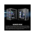 thumbnail image 4 of Thermaltake CTE C700 TG ARGB E-ATX Mid Tower Centralized Thermal Efficiency Design; 3x140mm CT140 ARGB Fans Pre-Installed; Tempered Glass Front & Side Panel; CA-1X7-00F1WN-01, 4 of 5