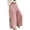Pink, variant on Clothing Plus Size Pants for Women Women's Boho Embroidered Linen Palazzo Pants Wide Leg Cropped Pant Casual Flowy Trousers lightweight summer pants for women breathable Purple XXXXXL