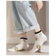 thumbnail image 4 of Calcetines blancos coloridos para mujer, calcetines náuticos, calcetines cortos de dibujos animados japoneses, estilo de moda, calcetines de algodón populares para primavera y verano, 4 of 6