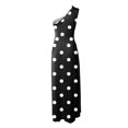 thumbnail image 5 of Lenago Robes Formelles Grande Taille pour Femmes Mode Décontractée Été Sans Manches Imprimé Robe Fendue à une Épaule Robes de Plage Été en Liquidation, 5 of 5