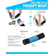 Longer Lasting all New Hot/Cold Therapy Wrap - Treats inflammation, joint pain, muscle aches, and soreness and stiffness
