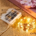 thumbnail image 3 of Guirnalda de luces Ariceleo para exteriores, 16.4 pies, funciona con pilas, paquete de 2, 3 of 7
