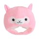 thumbnail image 3 of Gorro de peluche de alpaca, bonito y decorativo, para cosplay. Rosa, 3 of 7
