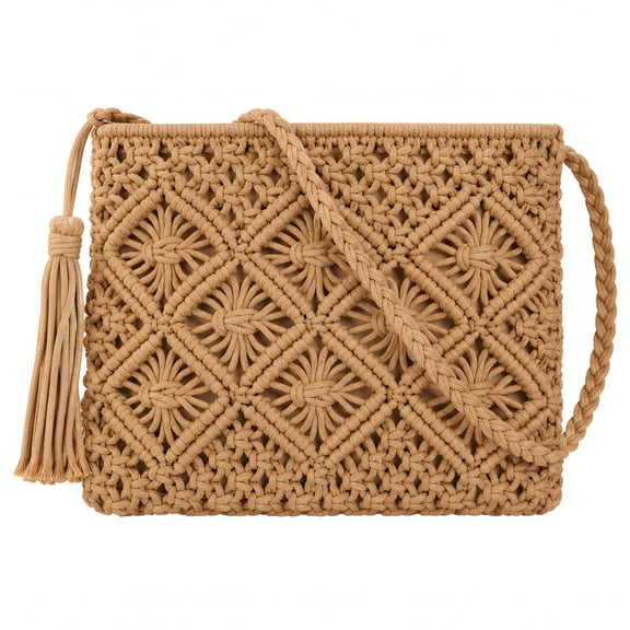 Soda Candy Straw Clutch Purses for Women Cloud Dumpling Woven Crossbody Bag with Detachable Chain for Summer Beach Wedding