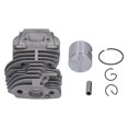 thumbnail image 2 of Pistons Kit, High Silicon Aluminum Alloy Replacement Cylinder Piston Set With Ring For  CC2252 For  545 550XP For Chain Saw, 2 of 8
