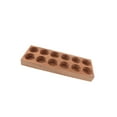 thumbnail image 4 of Estante de exhibición de tubo sellado, estante de almacenamiento de granos de café, contenedor de almacenamiento, soporte de madera para encimera de c 12 hoyos, 4 of 9