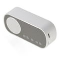 thumbnail image 3 of RELOJIDO DE RADIO FM, RELOJ DE ESPEJO DE ALTAVOZ MODOS MÚLTIPLES MODOS PANTALLA LED HIFI RECARGABLE PARA VIAJAR POR CASA, 3 of 7
