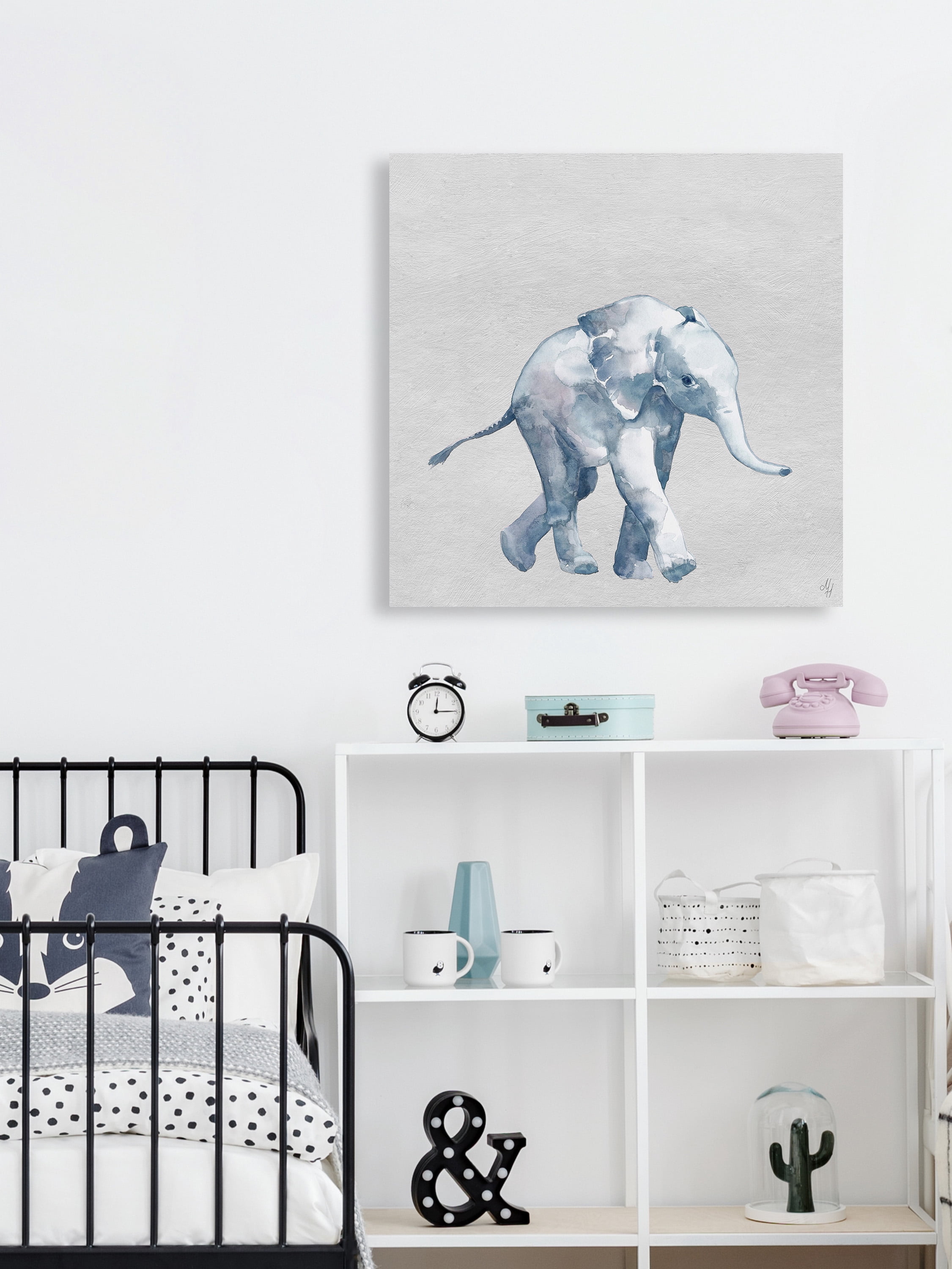 Marmont Hill Quiet Elephant II Canvas Wall Art