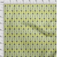 thumbnail image 3 of oneOone Tissu Polyester Lycra Ethnique Ikat Décor Tissu Imprimé BTY 56 Pouces de Large, 3 of 4