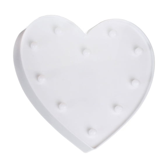 Valentine's Day Heart Lamp Heart Shaped Modeling Lamp, Battery Powered LED Lights for Wedding, Birthday, Party, Christmas and Home Decor