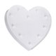 thumbnail image 2 of Lámpara de luz nocturna en forma de corazón | Luz ambiental LED decorativa de corazón para decoración romántica, propuestas, día de San Valentín | Funciona con batería | Rojo o Blanco | 17x16x2cm, 2 of 9