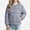 Gray, variant on Girls Outerwear (3-13) Winter Lightweight Down Jacket Warm Short Puffer Coat Inner Liner Casual Long Sleeve For Kids Black Size 5T