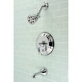 thumbnail image 2 of Kingston Brass VB36310AL Tub and Shower Faucet, Polished Chrome, 2 of 6