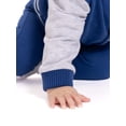 thumbnail image 5 of Wonder Nation Baby Boys Varsity Jacket and Jogger Pants Matching Set, 2-Piece, Sizes 0/3M-24M, 5 of 7