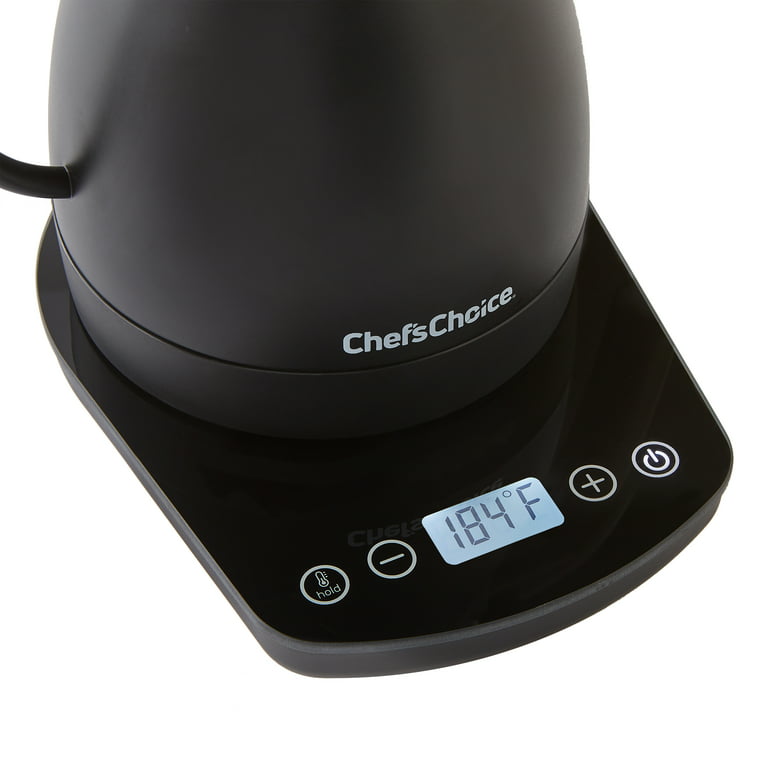 Chef'schoice Electric Gooseneck Pour Over Kettle With Digital
