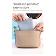 thumbnail image 2 of 4.72in Pocket Cosmetiac Bag,Pocket Cosmetic Bag Squeeze,3pcs Pocket Cosmetic Bag Waterproof Leather No Zipper Self-Closing Portable Travel Makeup Pouch., 2 of 9