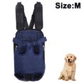 thumbnail image 1 of Mochila transportadora para mascotas, mochila ajustable para transportar perros y gatos, bolsa de viaje, piernas hacia afuera, ajuste fácil para viajar, ir de excursión, acampar, para perros pequeños, gatos, cachorros MFZFUKR 2034806-2, 1 of 8