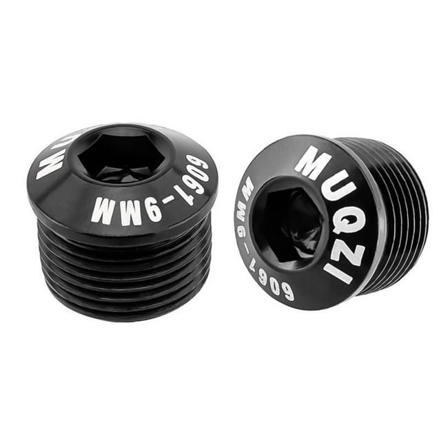 2 Pcs Couvre-Pédale de Vélo Capuchon de Pédale de Vélo Pièces de Réparation Anti-Poussière M14Xp1.0