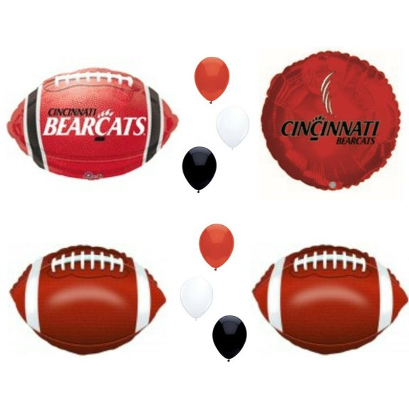 Cincinnati Bearcats Football Game Day Birthday party balloons Decorations