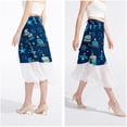 thumbnail image 4 of Hanukkah Stylish Chiffon Beach Skirt with Polyester Straps for Women - for the Beach, 4 of 6