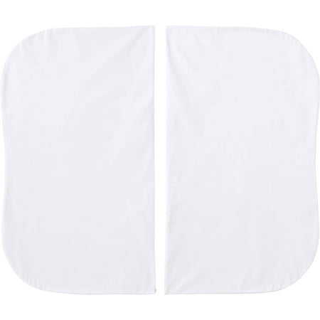 HALO Twin Bassinest Sheets, White, 2 per pack