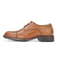 thumbnail image 4 of Shoes for Crews Senator, Men's Soft Toe Uniform Dress and Work Shoes, Slip Resistant, Water Resistant, Brown, Size 7, 4 of 5