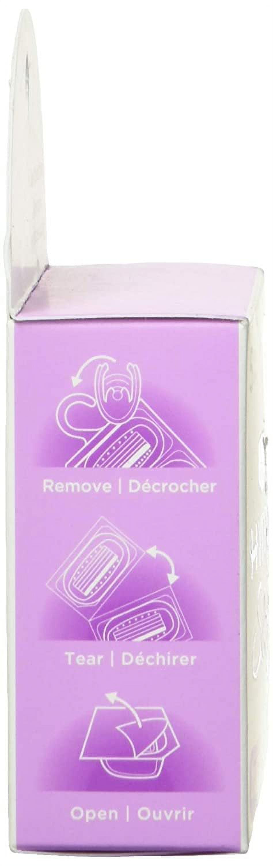 Schick Hydro Silky Smooth Moisturizing Razor Blade Refills for Women, 4ct