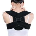 thumbnail image 2 of Clavicle Strap, 8 Style,Posture Corrector Adult Children Posture Correction,Back Pain Adjustable Posture Corrector (Black M), 2 of 5