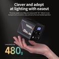 thumbnail image 1 of 60W/35W LED Video Light Bi-color COB Light 8 Light Effects For YouTube Photography, 1 of 8