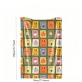 thumbnail image 4 of Halloween Sale Clearance!Fall Decorations for Home, Autumns Thanksgiving Flannel Throw Blanket 5 Cute Fall Patterns Plushs Blanket 70x100cm For Sofa Bed Camping Warm Light Weight Cover, 4 of 9