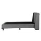 thumbnail image 4 of Box Base Cama Matrimonial + Cabecera Milan Gris, 4 of 8