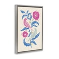 thumbnail image 3 of Stupell Industries Minimal Bird Couple on Leaves Floral Painting Gray Floater Framed Canvas Art Print Wall Art, 17 x 25, 3 of 9