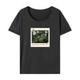 thumbnail image 1 of Camiseta para mujer, ropa deportiva de verano, camisa elegante con cuello redondo para desplazamientos SG, 1 of 7