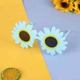 thumbnail image 3 of Lolynie Sunflower Glasses Sunglasses Clothing Accessory Outdoor Sunshade Eyewear For Kids Adults Funny Party Prop, 3 of 3