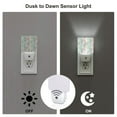 thumbnail image 3 of Honeii Watercolor Tiger Print LED Night Light with Light Sensor, Night Lights Plug Into Wall,Ideal for Bedrooms and Hallways-US, 3 of 7