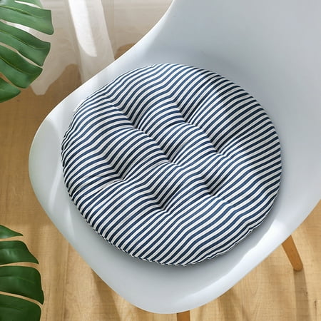 

Hariumiu Chair Cushion Washable Soft Polyester Plaid Pattern Sitting Cushion Pad Decoration Home Decor 11.8 /15.7 /17.7