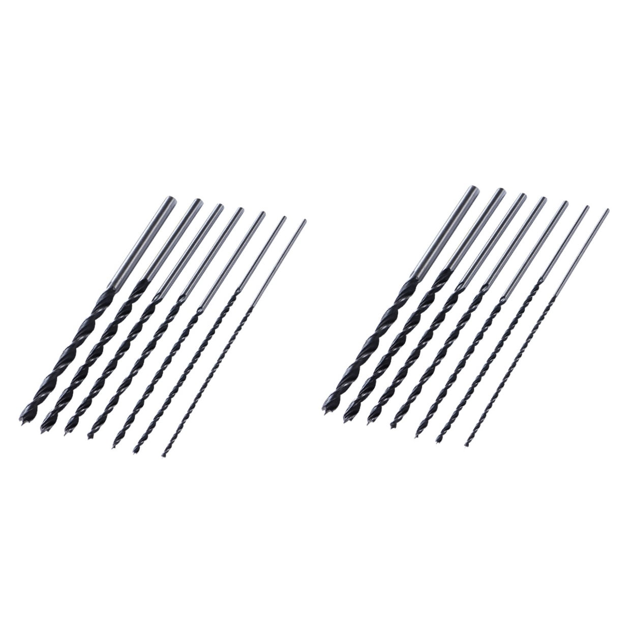 MLINS 2 Sets Wood and Concrete Drill Bit Assortment for Metal, Masonry, and General Purpose Drilling