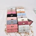 thumbnail image 4 of DIY Hand Knitting Crochet Bags Material Kit Woven Bag Making Tool Cross Stitch Mesh Plastic Canvas Sheets Set Handmade Purse Kit, 4 of 7
