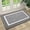 Grey, variant on Buganda Indoor Door Mats, Absorbent Trapper Dirt Inside Doormats, Non Slip Low Profile Entry Door Mats, 20x32, Grey
